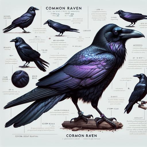 Charakterystyka i morfologia kruka zwyczajnego (corvus corax)