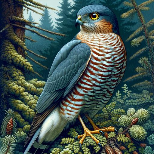 Charakterystyka i morfologia krogulca zwyczajnego (accipiter nisus)