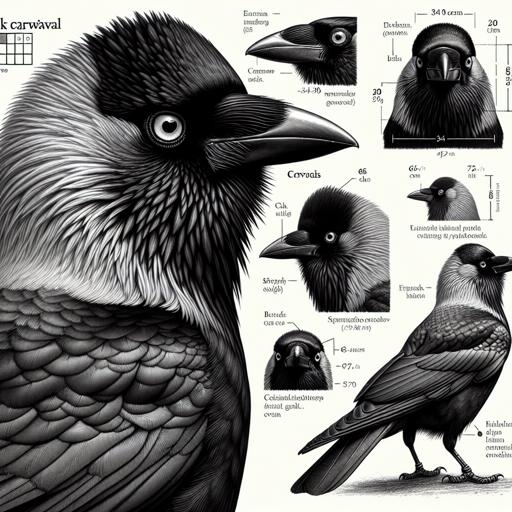 Charakterystyka i morfologia kawki zwyczajnej (corvus monedula)